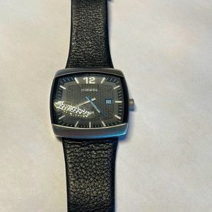 Diesel Mens Leather Watch